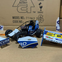 2024 DONNY SCHATZ #15 CARQUEST SPRINT CAR - TEAM EXCLUSIVE - 1:18 SCALE DIECAST MODEL - ACME