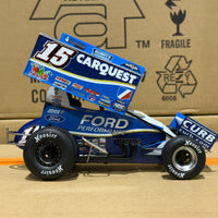 2024 DONNY SCHATZ #15 CARQUEST SPRINT CAR - TEAM EXCLUSIVE - 1:18 SCALE DIECAST MODEL - ACME