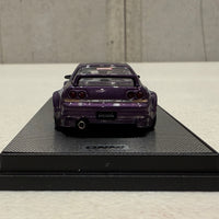 Nissan Skyline GT-R (R33) “Pandem Rocket Bunny” Purple – 1:64 Scale Diecast Model