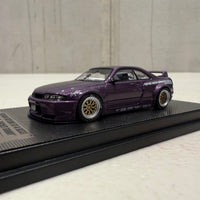 Nissan Skyline GT-R (R33) “Pandem Rocket Bunny” Purple – 1:64 Scale Diecast Model