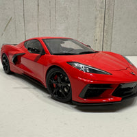 CHEVROLET CORVETTE C8 STINGRAY Z51 (TORCH RED) - 1:18 SCALE MODEL - AUTOart