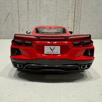 CHEVROLET CORVETTE C8 STINGRAY Z51 (TORCH RED) - 1:18 SCALE MODEL - AUTOart