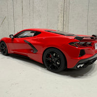 CHEVROLET CORVETTE C8 STINGRAY Z51 (TORCH RED) - 1:18 SCALE MODEL - AUTOart