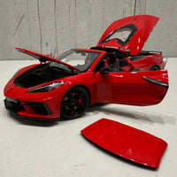 CHEVROLET CORVETTE C8 STINGRAY Z51 (TORCH RED) - 1:18 SCALE MODEL - AUTOart