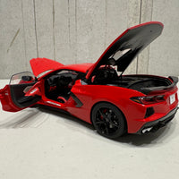 CHEVROLET CORVETTE C8 STINGRAY Z51 (TORCH RED) - 1:18 SCALE MODEL - AUTOart