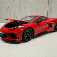 CHEVROLET CORVETTE C8 STINGRAY Z51 (TORCH RED) - 1:18 SCALE MODEL - AUTOart