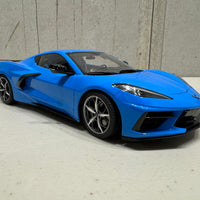 CHEVROLET CORVETTE C8 STINGRAY Z51 (RAPID BLUE) - 1:18 SCALE MODEL - AUTOart