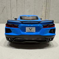 CHEVROLET CORVETTE C8 STINGRAY Z51 (RAPID BLUE) - 1:18 SCALE MODEL - AUTOart
