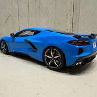 CHEVROLET CORVETTE C8 STINGRAY Z51 (RAPID BLUE) - 1:18 SCALE MODEL - AUTOart
