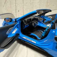 CHEVROLET CORVETTE C8 STINGRAY Z51 (RAPID BLUE) - 1:18 SCALE MODEL - AUTOart