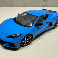 CHEVROLET CORVETTE C8 STINGRAY Z51 (RAPID BLUE) - 1:18 SCALE MODEL - AUTOart