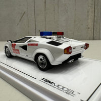 Lamborghini Countach 1982 Monaco GP Safety Car White - 1:43 Scale Model - TSM
