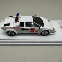 Lamborghini Countach 1982 Monaco GP Safety Car White - 1:43 Scale Model - TSM