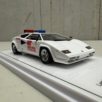 Lamborghini Countach 1982 Monaco GP Safety Car White - 1:43 Scale Model - TSM