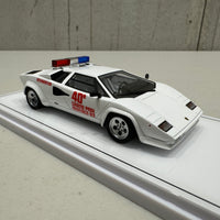 Lamborghini Countach 1982 Monaco GP Safety Car White - 1:43 Scale Model - TSM