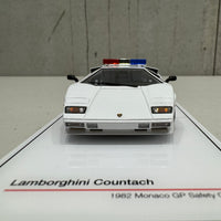 Lamborghini Countach 1982 Monaco GP Safety Car White - 1:43 Scale Model - TSM