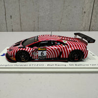 LAMBORGHINI HURACAN GT3 EVO - WALL RACING - 5TH BATHURST 12H 2022 - 1:43 SCALE MODEL - SPARK