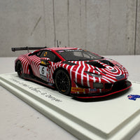 LAMBORGHINI HURACAN GT3 EVO - WALL RACING - 5TH BATHURST 12H 2022 - 1:43 SCALE MODEL - SPARK