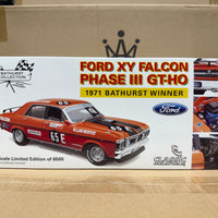 1971 BATHURST WINNER ALLAN MOFFAT - #65E FORD XY FALCON GTHO - 1:18 SCALE DIECAST MODEL
