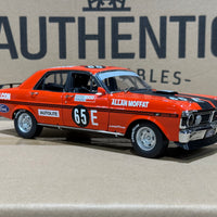 1971 BATHURST WINNER ALLAN MOFFAT - #65E FORD XY FALCON GTHO - 1:18 SCALE DIECAST MODEL