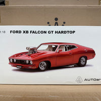 Ford XB Falcon GT Hardtop Street Machine - Candy Red - 1:18 Scale Diecast Model - AUTOart