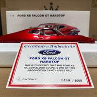 Ford XB Falcon GT Hardtop Street Machine - Candy Red - 1:18 Scale Diecast Model - AUTOart
