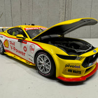 Simona De Silvestro - Kai Allen - Shell V-Power Racing Team #98 Ford Mustang GT - 2023 Bathurst 1000 Wildcard Livery - 1:18 Scale Diecast Model - AUTHENTIC COLLECTABLES