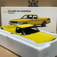 HOLDEN HZ SANDMAN UTILITY - JASMINE YELLOW - 1:18 SCALE DIECAST MODEL - BIANTE/AUTOART