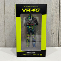 FIGURINE - VALENTINO ROSSI - 2021 FINAL RACE MOTOGP - 1:12 SCALE -MINICHAMPS