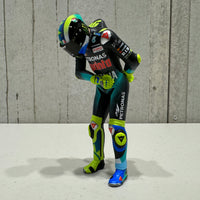 FIGURINE - VALENTINO ROSSI - 2021 FINAL RACE MOTOGP - 1:12 SCALE -MINICHAMPS