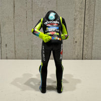 FIGURINE - VALENTINO ROSSI - 2021 FINAL RACE MOTOGP - 1:12 SCALE -MINICHAMPS