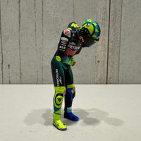 FIGURINE - VALENTINO ROSSI - 2021 FINAL RACE MOTOGP - 1:12 SCALE -MINICHAMPS