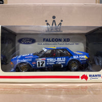 1981 Bathurst Winner - Johnson/French - Tru-Blu Ford XD Falcon - 1:18 Scale Diecast Model - AUTOart