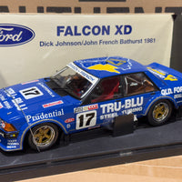 1981 Bathurst Winner - Johnson/French - Tru-Blu Ford XD Falcon - 1:18 Scale Diecast Model - AUTOart