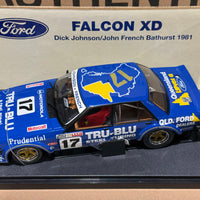 1981 Bathurst Winner - Johnson/French - Tru-Blu Ford XD Falcon - 1:18 Scale Diecast Model - AUTOart