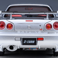 NISMO R34 GT-R Z-TUNE (Z-TUNE SILVER) NISSAN SKYLINE - 1:18 SCALE MODEL - AUTOART