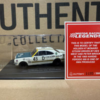 1969 HARDIE-FERODO 500 - BROCK - WEST - HOLDEN HT MONARO HTS350 - 1:43 SCALE DIECAST MODEL - AUTOart
