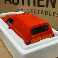 HOLDEN HX SANDMAN PANEL VAN - 1976 MANDARIN RED - 1:18 SCALE DIECAST MODEL - AUTOart