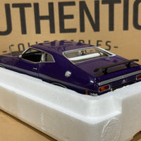 FORD XA FALCON GT HARDTOP - WILD VIOLET/WHITE INTERIOR - 1:18 SCALE DIECAST MODEL -AUTOart