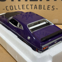 FORD XA FALCON GT HARDTOP - WILD VIOLET/WHITE INTERIOR - 1:18 SCALE DIECAST MODEL -AUTOart