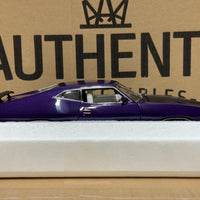 FORD XA FALCON GT HARDTOP - WILD VIOLET/WHITE INTERIOR - 1:18 SCALE DIECAST MODEL -AUTOart