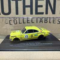 1968 HARDIE-FERODO 500 WINNER - McPHEE - HULHOLLAND - HOLDEN HK MONARO GTS327 - 1:43 SCALE DIECAST MODEL - AUTOart