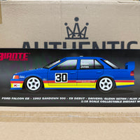 1992 SANDOWN 500 - EB DEBUT - GLENN SETON / ALAN JONES - FORD FALCON EB - 1:18 SCALE DIECAST MODEL - BIANTE