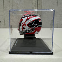 MoneyGram Haas F1 Team Kevin Magnussen 2023 - 1:5 Scale Mini Helmet