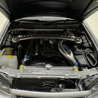 NISMO R34 GT-R Z-TUNE (Z-TUNE SILVER) NISSAN SKYLINE - 1:18 SCALE MODEL - AUTOART