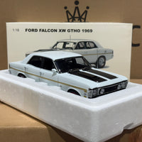 FORD XW FALCON GT-HO - DIAMOND WHITE - 1:18 SCALE DIECAST MODEL - AUTOart