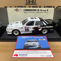 1990 TOOHEYS 1000 WINNING COMMODORE VL GROUP A - A.GRICE W.PERCY - 1:18 SCALE DIECAST MODEL - AUTOart