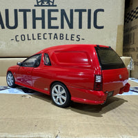 VY SS Ute With Canopy Red Hot - 1:18 Scale Diecast Model