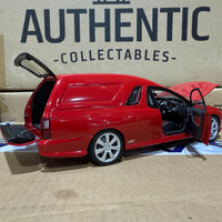 VY SS Ute With Canopy Red Hot - 1:18 Scale Diecast Model