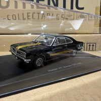 HOLDEN HT MONARO GTS 350 (WARRIGAL BLACK-GOLD STRIPES) - 1:43 SCALE DIECAST MODEL - AUTOart